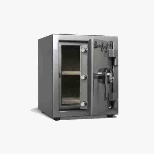 AMSEC BF1512 Burglary & Fire Rated Safe with U.L. Listed Group II Number Lock and Auxiliary Manual Turn-Handle Relock