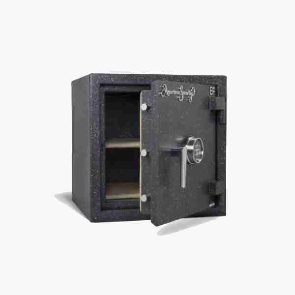 AMSEC BF1716 Residential Fire Rated and Burglary Safe with U.L. Listed Group II Number Lock and Auxiliary Manual Turn-Handle Relock
