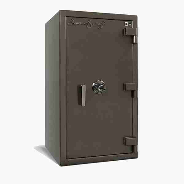 AMSEC BF3416 Residential Fire Rated Burglary Safe with Combination Lock and Auxiliary Manual Turn-Handle Relock