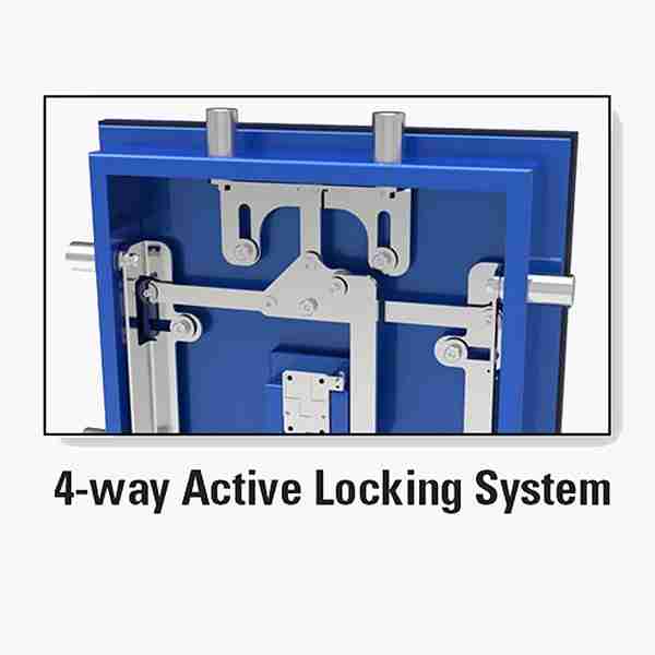 4-Way Active Locking System