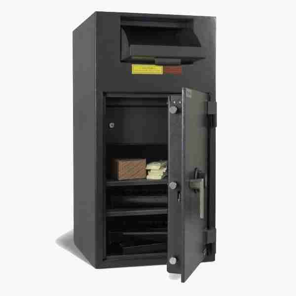AMSEC BWB3020FL Wide Body Deposit Safe with U.L. Listed Group II Key Changeable Combination Lock