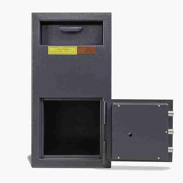 AMSEC DSF2714K Front Loading Deposit Safe with Dual Control Key Lock