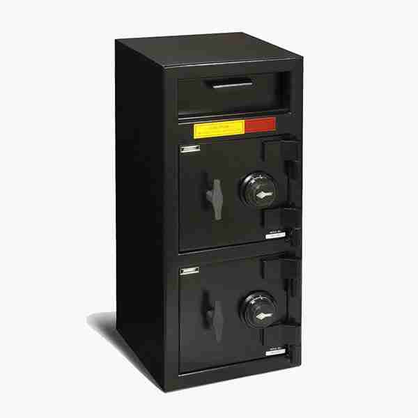 AMSEC DSF3214CC Front Loading Deposit Safe with U.L Listed Group II Combination Dial Locks