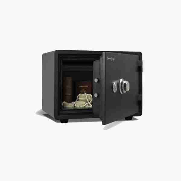 AMSEC FS914 Residential 1-Hour Fire Safe with Dial Combination Lock with Dial Combination Lock with Key Lock