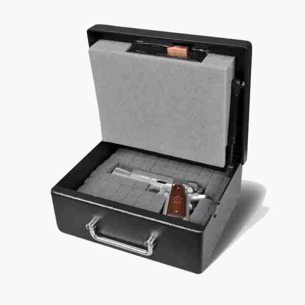 AMSEC PS1210HD Handgun & Pistol Safe with Push-Button Mechanical Lock