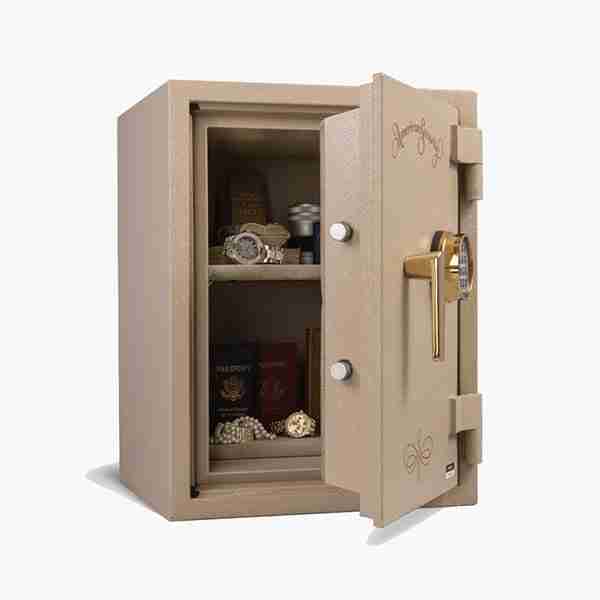 AMSEC UL1812 UL Two Hour Fire & Impact Safe with U.L. Listed Group II Key Changeable Lock with Relock