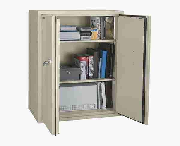 FireKing CF4436-D One Hour Fire Rated Storage Cabinet with Modeco High Security Key Lock