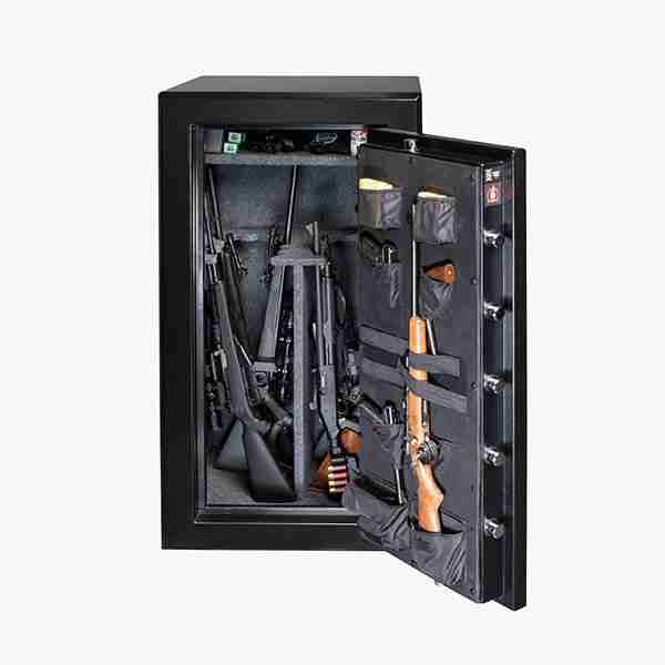 Gardall BGF6030 Fire Lined Burglar Gun Safe Gold with Standard Mechanical Lock and Key Locking Dial