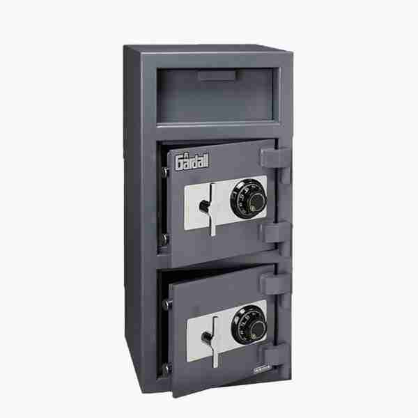 Gardall LCF3214 Double Door Depository Safe with Dial Combination Locks