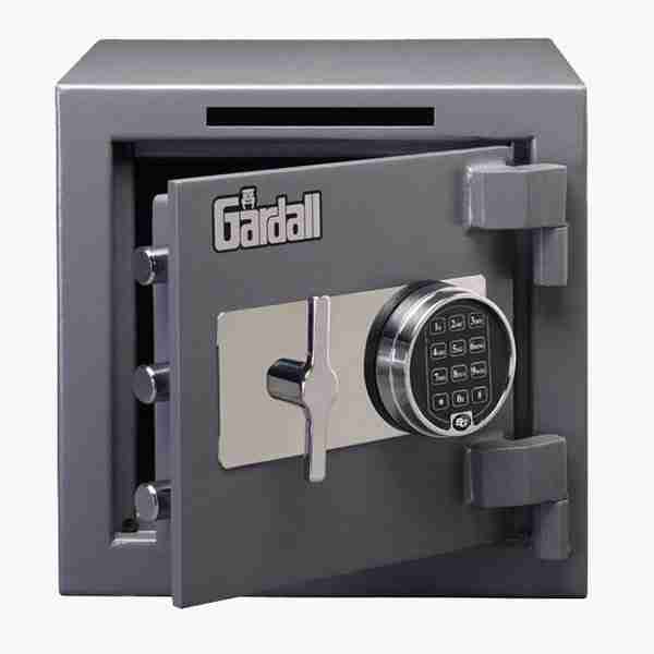 Gardall LCS1414-G-C Front Load Drop Slot Burglar Safe with Electronic Lock