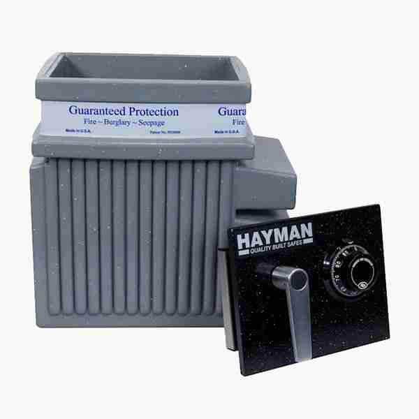 Hayman S1200 Polyethylene In-Floor Safe with Dial Combination Lock