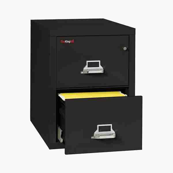 FireKing 2-1831-C Fire File Cabinet with Medeco High-Security Key Lock