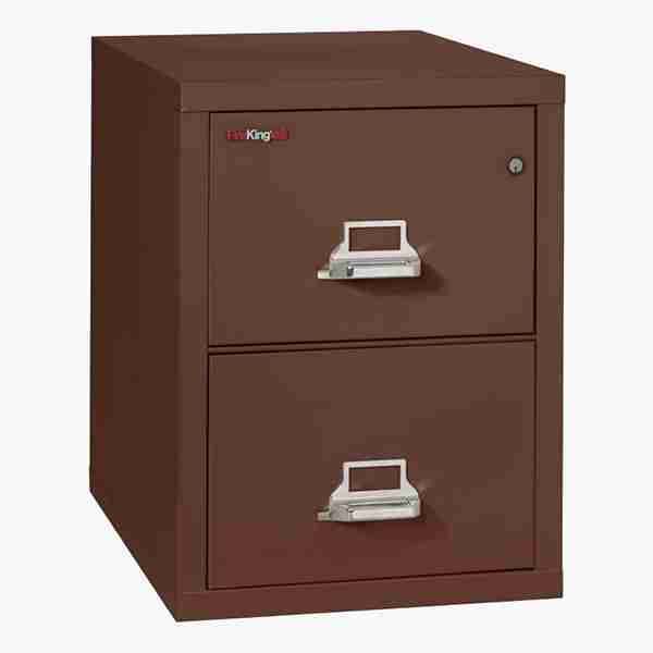 FireKing 2-1831-C Fire File Cabinet with Medeco High-Security Key Lock