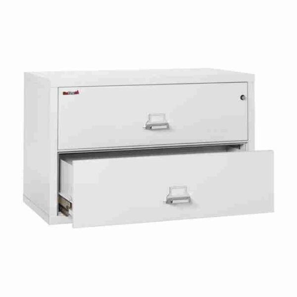 FireKing 2-4422-C Lateral Fire File Cabinet with Medeco High-Security Key Lock