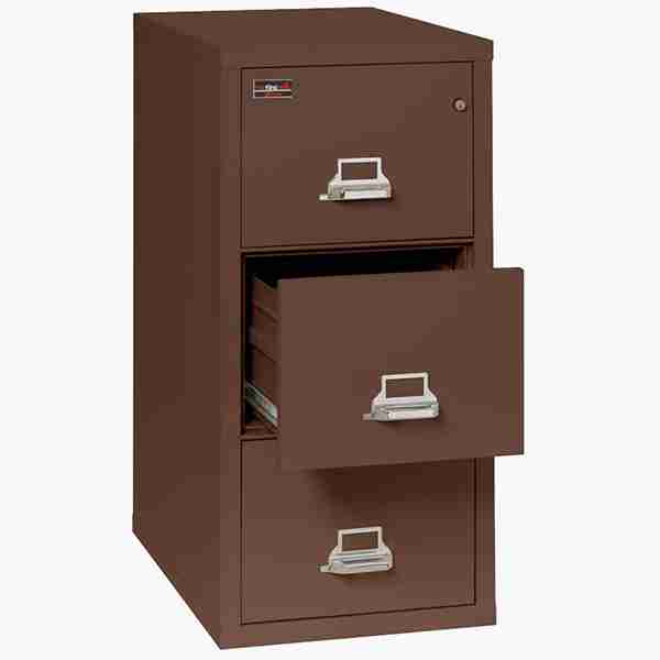 FireKing 3-2144-2 Two-Hour Vertical Fire File Cabinet with Medeco High-Security Key Lock