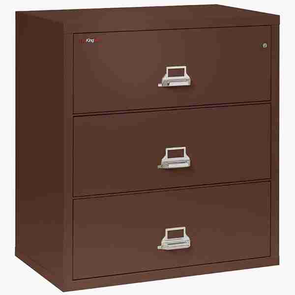 FireKing 3-3822-C Lateral Fire File Cabinet with Medeco High-Security Key Lock