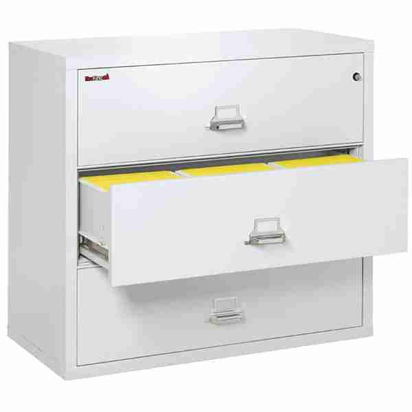 FireKing 3-4422-C Lateral Fire File Cabinet with Medeco High-Security Key Lock