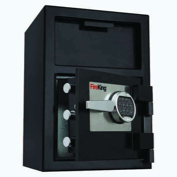 FireKing SB2014-BLEL Front Loading Depository Safe with Programmable Lock