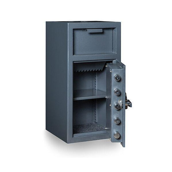 Hollon FD-2714C Depository Safe with Dial Combination Lock