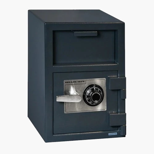 Hollon FD-2014C Depository Safe with Dial Combination Lock