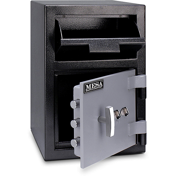 Mesa MFL2014K Front Load Depository Safe with Key Locks