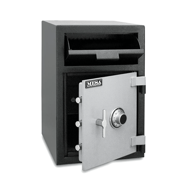 Mesa MFL25CILK Cash Management Depository Safe with Dial Combination Lock