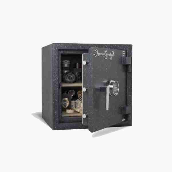 AMSEC BF1716 Residential Fire Rated and Burglary Safe with U.L. Listed Group II Lock with Spring-loaded Auxiliary Relock Device