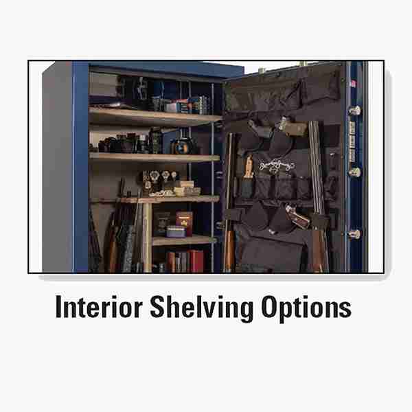 AMSEC BFX Series Feature - Interior Shelving Options