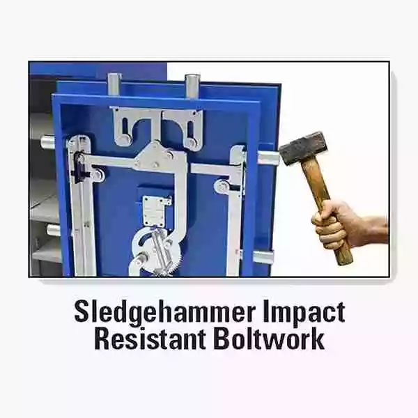 AMSEC BFX Series Feature - Sledgehammer Impact Resistant Boltwork