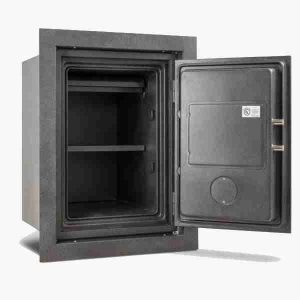 AMSEC WFS149 Fireproof Wall Safe with Dial Combination and Key Lock
