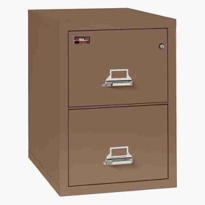 FireKing 2-1929-2 File Cabinet 2 Hour Fire with Medeco High Security Lock in Tan Color