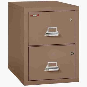 FireKing 2-2131-CSF Safe In A File Cabinet with High Security Medeco Lock in Tan Color