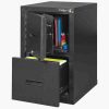 FireKing 2S1822-DDSSF Safe-In-A-File Cabinet with Camlock Security in Black Stone Color