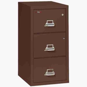 FireKing 3-2131-CSF Safe In A File Cabinet with High Security Medeco Lock in Brown Color