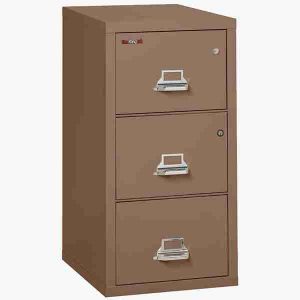 FireKing 3-2131-CSF Safe In A File Cabinet with High Security Medeco Lock in Tan Color