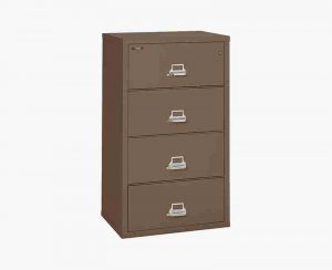 FireKing 4-3122-C Lateral Fire Rated File Cabinet in Tan Color
