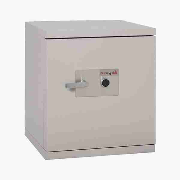 FireKing DS1817-1 One Hour Fireproof Data Media Safe with High Security Key Lock