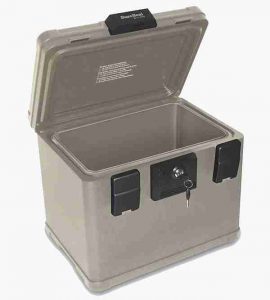 FireKing SS106 SureSeal 30-Minute Fire Case with Key Operated Lock