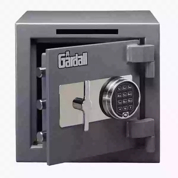 Gardall LCS1414-G-C Front Load Drop Slot Burglary Safe with ElectronicLock
