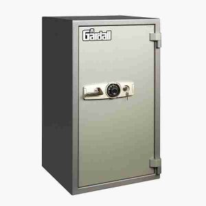 Gardall SS3918CK Two-Hour Fire-Rated Record Safe with Dual Locks: Dial Combination and Key Lock