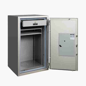 Gardall SS3918CK Two-Hour Fire-Rated Record Safe with Dual Locks: Dial Combination and Key Lock