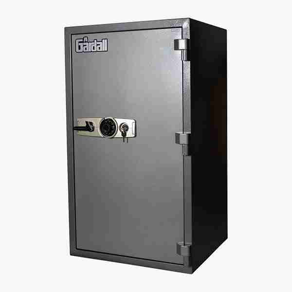 Gardall SS4422CK Two-Hour Fire-Rated Record Safe with Dual Locks: Dial Combination and Key Lock