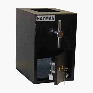 Hayman CV-H13-K Top Loading Rotary Depository Safe with Dual Keys
