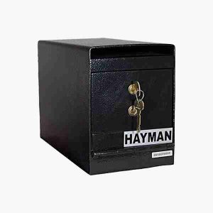 Hayman CV-SL8-K B-Rated Under Counter Safe with Dual Key Locks