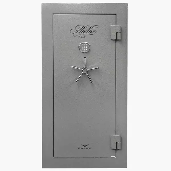 Hollon BHS-22E Black Hawk Series Gun Safe 90 Minute Fireproof with UL Listed Type 1, Military Grade EMP Resistant S&G Electronic Lock.