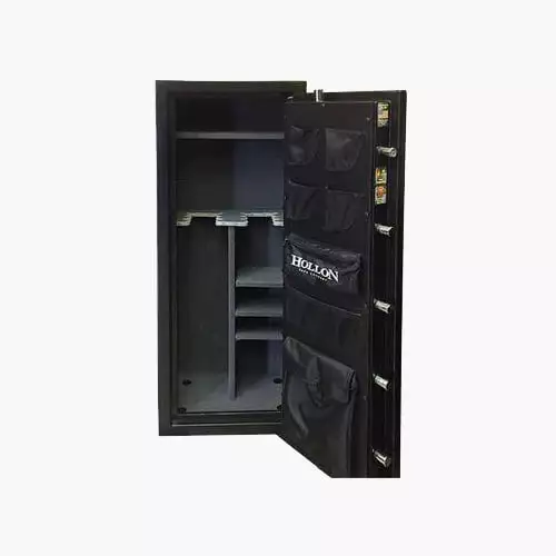 Hollon CS-12E Crescent Shield Series Gun Safe with 75 Minute Fire Resistance and UL Listed Type 1 Rated S&G Electronic Lock.