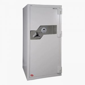 Hollon FB-1505E Fire and Burglary Safe with Electronic Lock and Adjustable Shelves