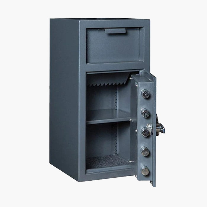 Hollon FD-4020C Depository Safe with UL Listed S&G Group 2 Dial Combination Lock.