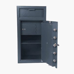 Hollon FD-4020EILK Depository Safe with Inner Locking Compartment and Electronic Lock