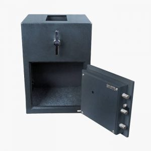 Hollon RH-2014C Rotary Hopper Depository Safe with UL Listed Group 2 dial lock.